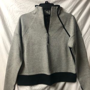 C9 CHAMPION HALF ZIP GRAY BLACK PULL OVER Med EUC